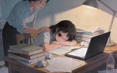 Academic Burnout in School-Aged Children: Neurobiological Correlates and Executive Function Impairments